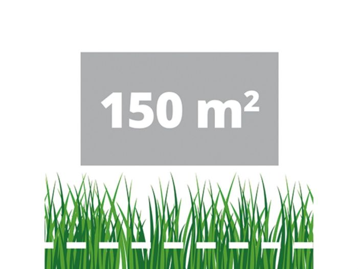 Газонокосарка акумуляторна Einhell GE-CM 18/30 Li X-Change, 18В, акумулятор 3 Аг, зарядка, вис. 30-70 мм, шир. 30 см, для 150 м2