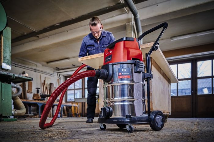 Пилосос для вологого та сухого прибирання акумуляторний Einhell TP-VC 36/30 S