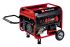 Генератор бензиновий, Einhell   220/380В, 3200/3600 Вт, 4-тактний, бак 25 л, макс. потужність 3,6/6,5 кВт, сінхронний, номінальний струм 13/8.7 А, 2х230В+1х400В+2х12В