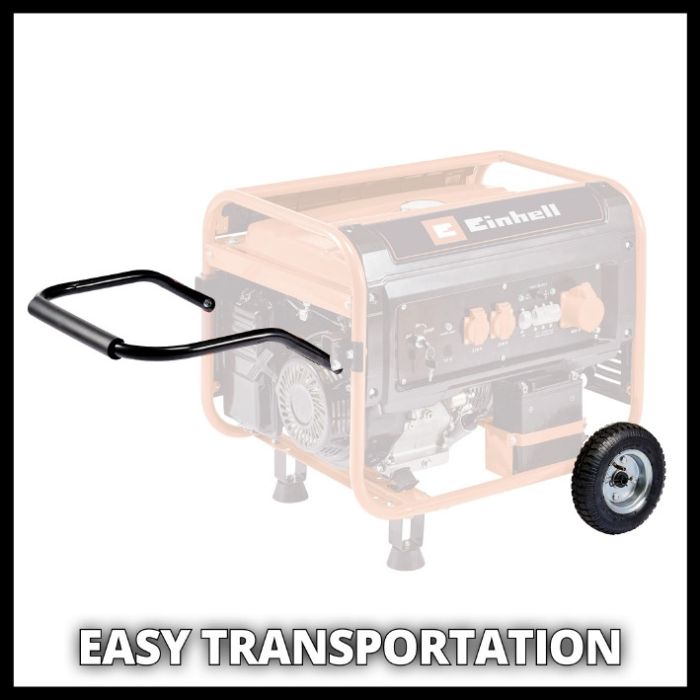 Генератор бензиновий, Einhell   220/380В, 3200/3600 Вт, 4-тактний, бак 25 л, макс. потужність 3,6/6,5 кВт, сінхронний, номінальний струм 13/8.7 А, 2х230В+1х400В+2х12В