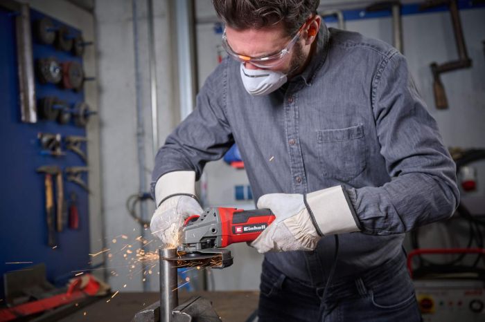 Машина шліф.кутова 125мм, 1010 Вт, 12000 об/хв Einhell TE-AG 125/1010 (4430985)