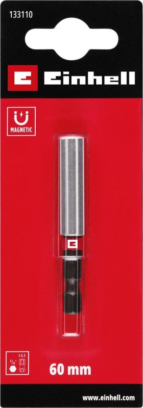 Бітотримач магнітний 1/4", CR-V, 60 мм, Einhell