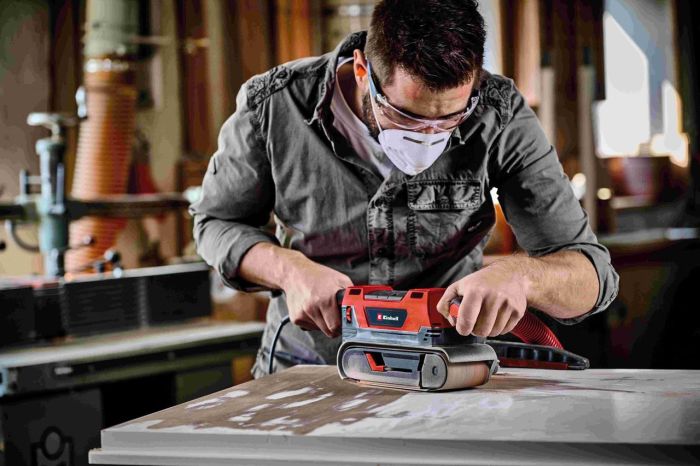 Шлифмашина ленточная Einhell TE-BS 850 E (4466245)