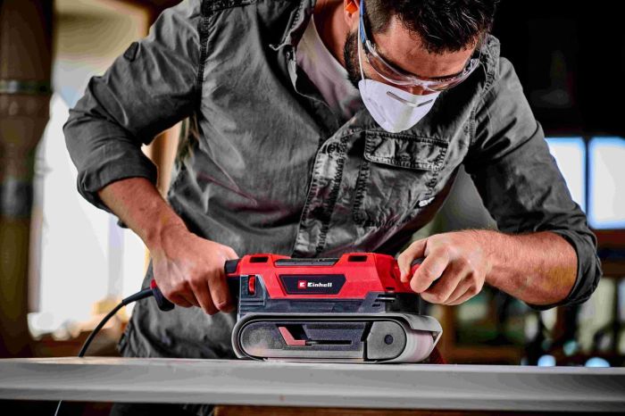 Шлифмашина ленточная Einhell TE-BS 850 E (4466245)