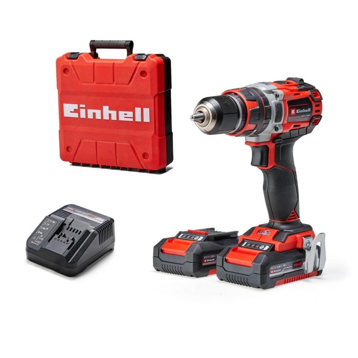 Шуруповерт аккумуляторный ударный Einhell TP-CD 18/50 Li-i BL 2x2.0Ah (4513940)