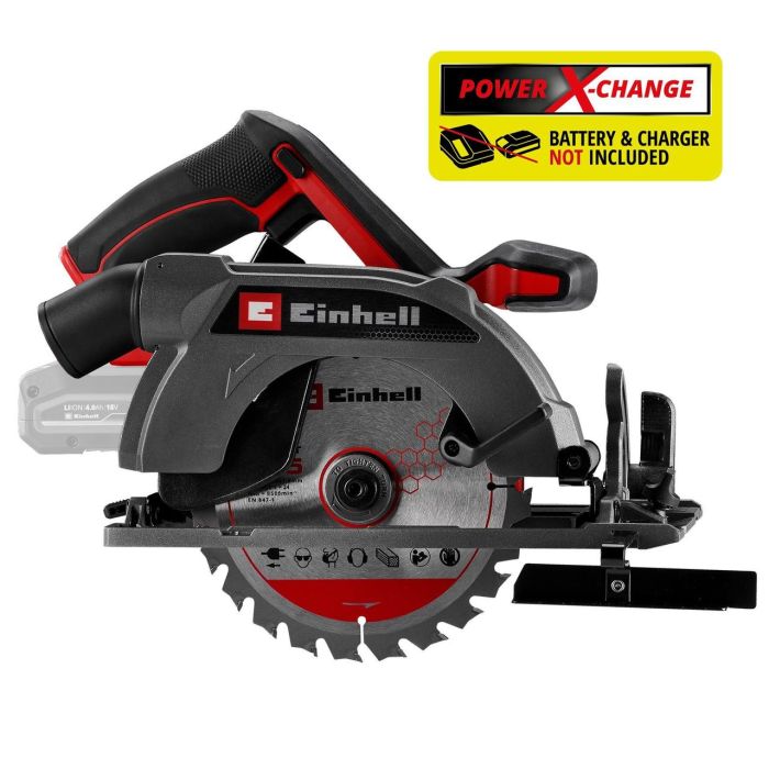 Пила циркулярна акумуляторна Einhell TE-CS 18/165-2 Li - Solo (4331230)