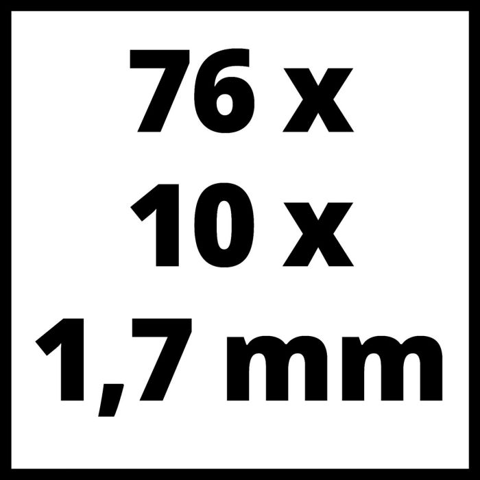 Отрезной диск Einhell алмазный по плитке, 76х10 мм (4440470)