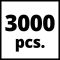 Скоби для аккумуляторного степлера Einhell, 38 мм, 3000шт (4137876)
