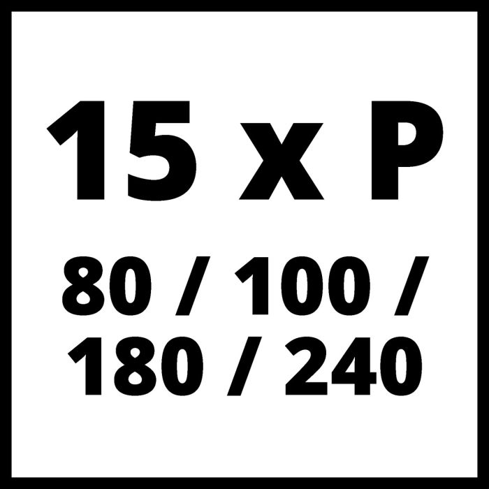 Набор шлифкругов Einhell 50 мм, по дереву, 60 шт, для TC-PA 50 (4133130)