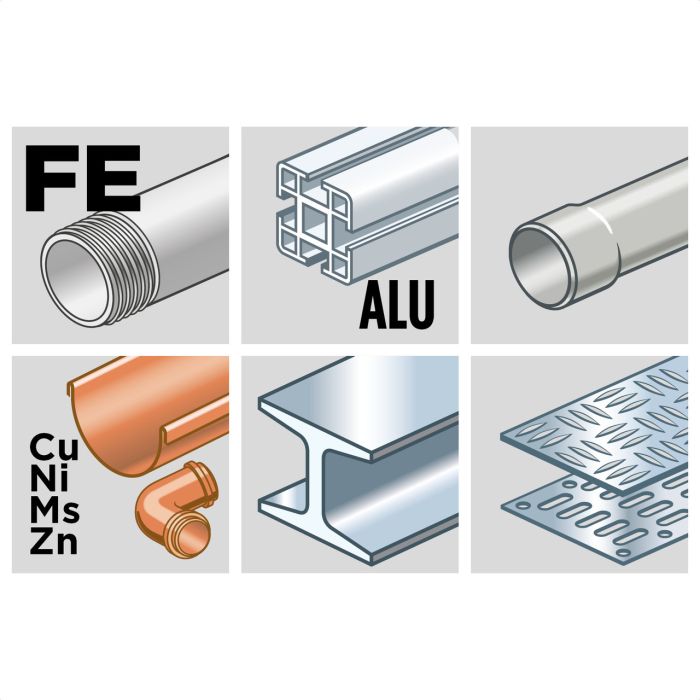 Набір свердел по металу 6 шт HSS-TiN, Einhell