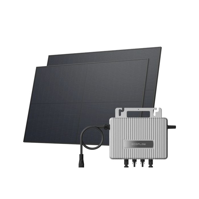 Комплект EcoFlow STREAM Microinverter + 2 x 450W Rigid Solar Panel Combo Bundle