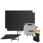 Комплект EcoFlow STREAM Microinverter/2*400W Rigid Solar Panel Combo/Розумний лічильник Smart Meter/2*Автоматичний сонячний трекер EcoFlow Single Axis Solar Tracker