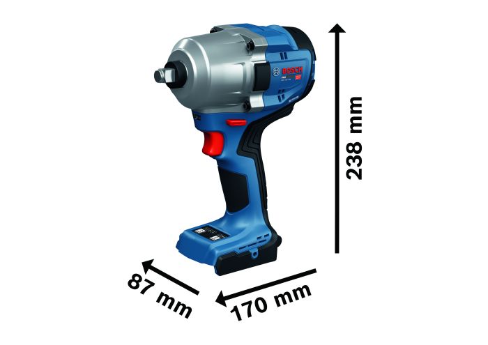 Ак ударний гайковерт Bosch GDS 18V-780 Professional (06019P4000)