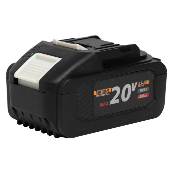 Акумуляторна батарея Procraft Battery20/8C 8 Аг Type-C