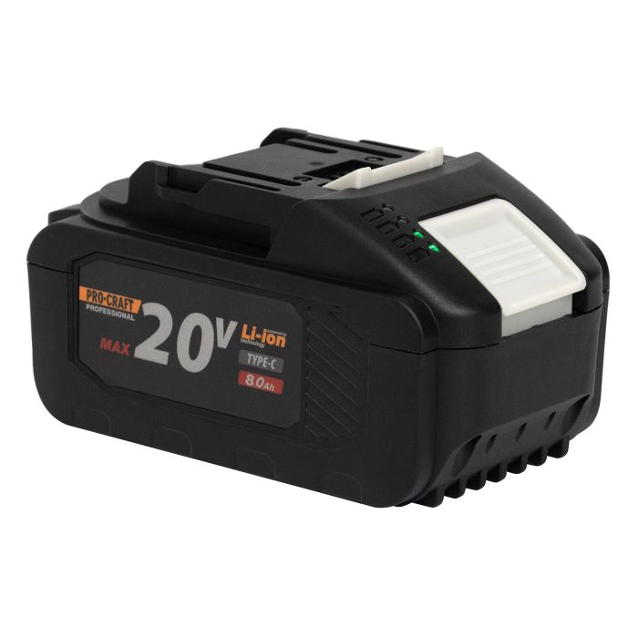 Акумуляторна батарея Procraft Battery20/8C 8 Аг Type-C