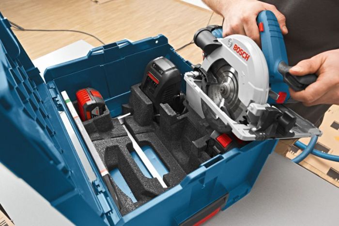 Акумуляторна дискова пила Bosch GKS 18 V-57G Professional (06016A2101)
