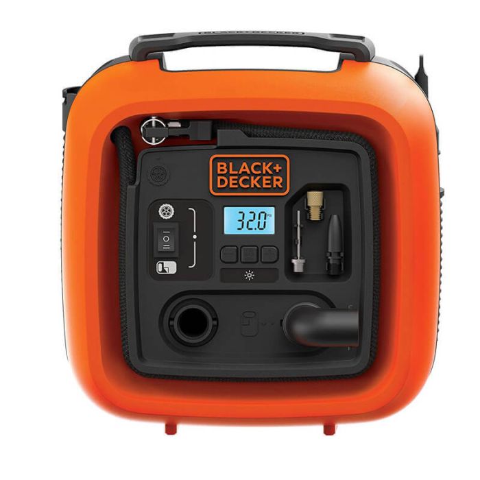 Компресор автомобільний BLACK+DECKER ASI400