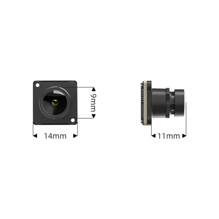 Caddx Avatar mini 1s lite camera with coxial cable
