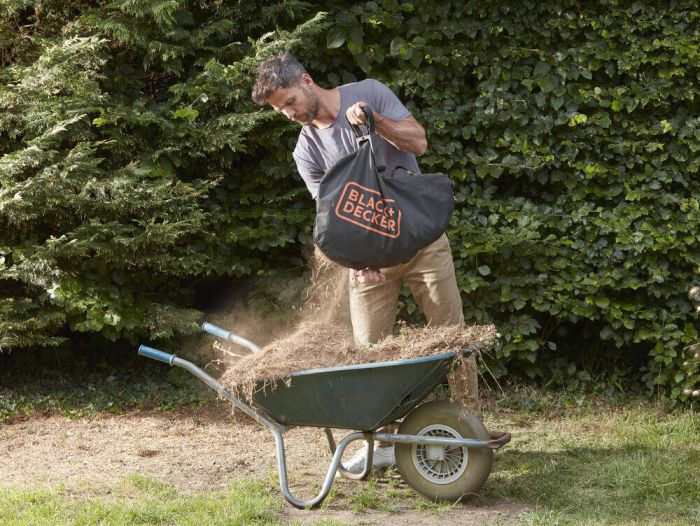 Садовий пилосос акумуляторний безщітковий BLACK+DECKER BCBLV3625L1