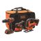 Набір з трьох інструментів BLACK+DECKER BCK31S1S