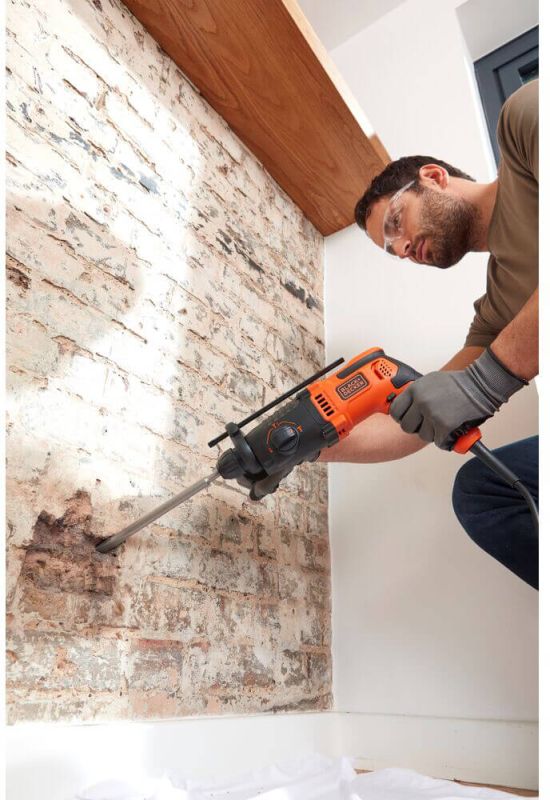 Перфоратор мережевий SDS-Plus BLACK+DECKER BEHS01K