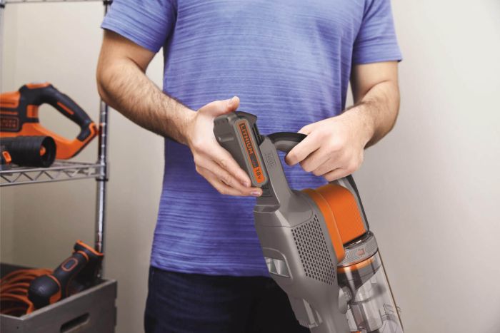 Пилосос акумуляторний BLACK+DECKER BHFEV182C