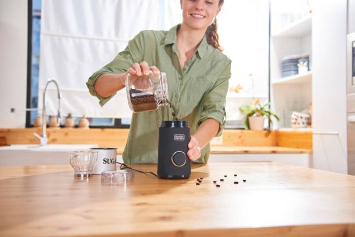 Кавомолка BLACK+DECKER BXCG150E