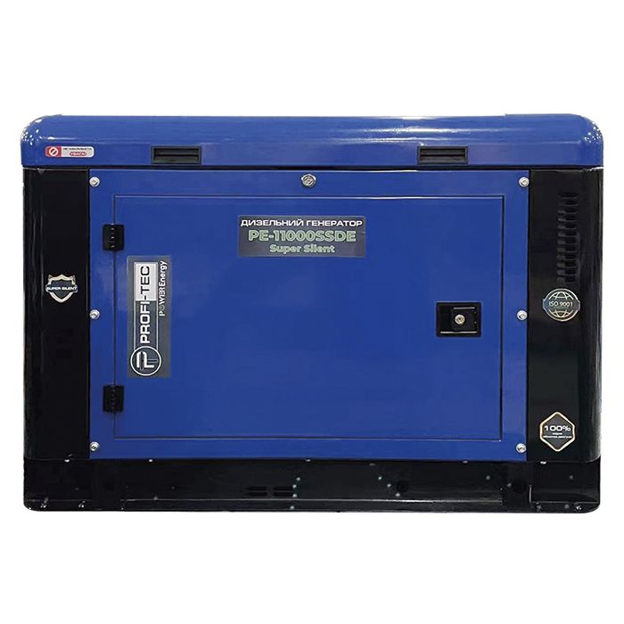 Генератор дизельний PROFI-TEC PE-11000SSDE (12.5 кВА / 10 кВт, 220 В)