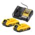 Зарядний пристрій DeWALT DCB1104D2