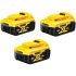 Набір акумуляторних батарей DeWALT DCB184P3