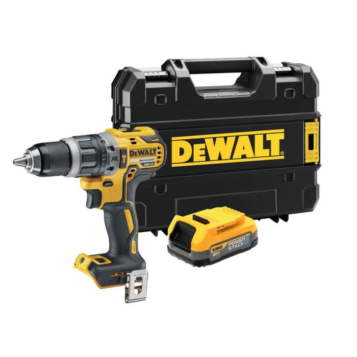 Дриль-шурупокрут акумуляторний безщітковий ударний DeWALT DCD796E1T
