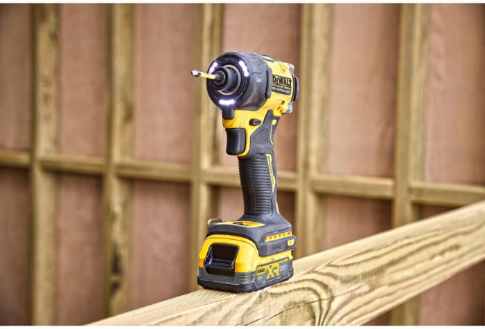 Шурупокрут ударний гідравлічний акумуляторний безщітковий DeWALT DCF870E2T