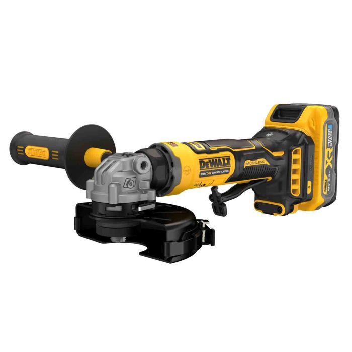 Шліфмашина кутова - болгарка акумуляторна безщіткова DeWALT DCG404S2T