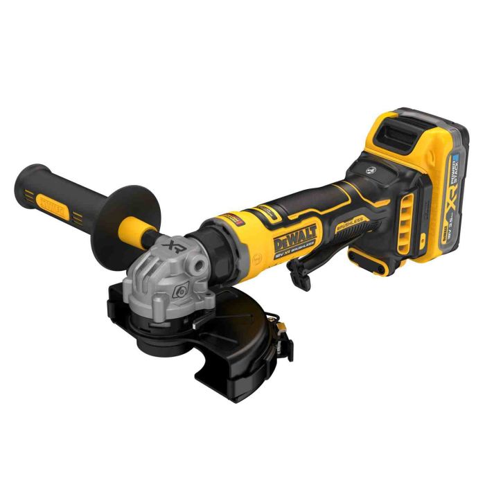 Шліфмашина кутова - болгарка акумуляторна безщіткова DeWALT DCG404S2T