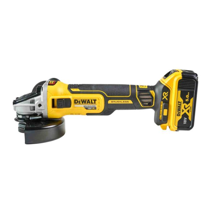Шліфмашина кутова - болгарка акумуляторна безщіткова DeWALT DCG405S2T