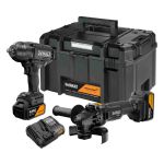 Набір з двох інструментів акумуляторних безщіткових McLaren F1 TEAM SPECIAL EDITION DeWALT DCK2225MP2T