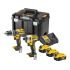 Набір з двох інструментів безщіткових DeWALT DCK266P3T