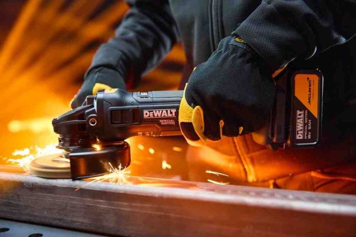 Набір з трьох інструментів акумуляторних безщіткових McLaren F1 TEAM SPECIAL EDITION DeWALT DCK3222MP2T