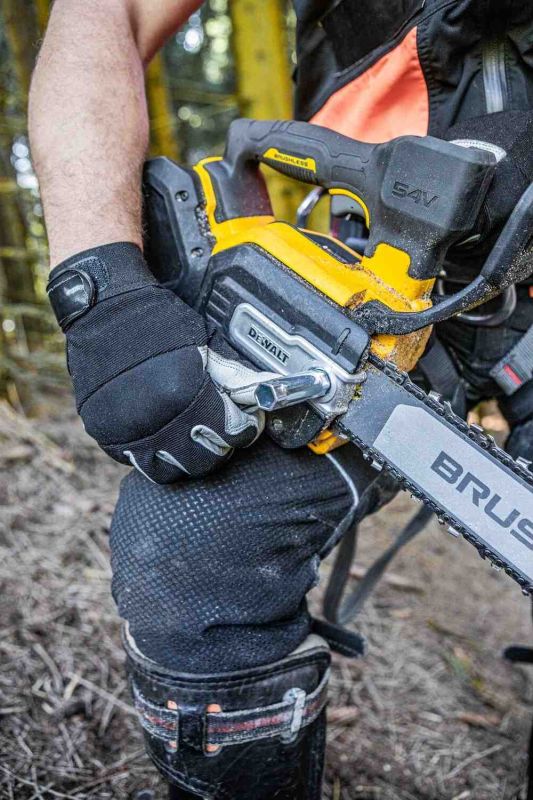 Пилка ланцюгова акумуляторна безщіткова з верхньою рукояткою DeWALT DCMCST635X1