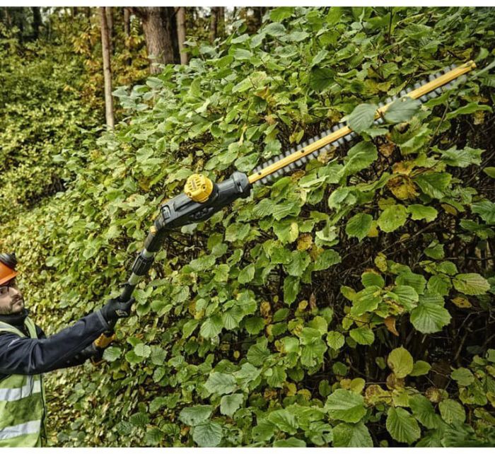 Кущоріз акумуляторний безщітковий зі штангою DeWALT DCMPH566P1