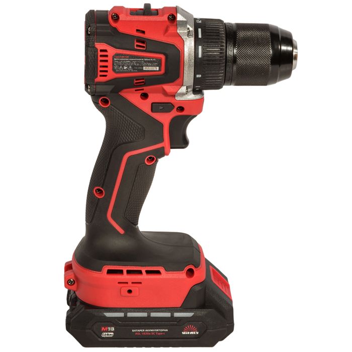 Дриль-шурупокрут акумуляторний Vitals Master AU 1835abc BL Kit