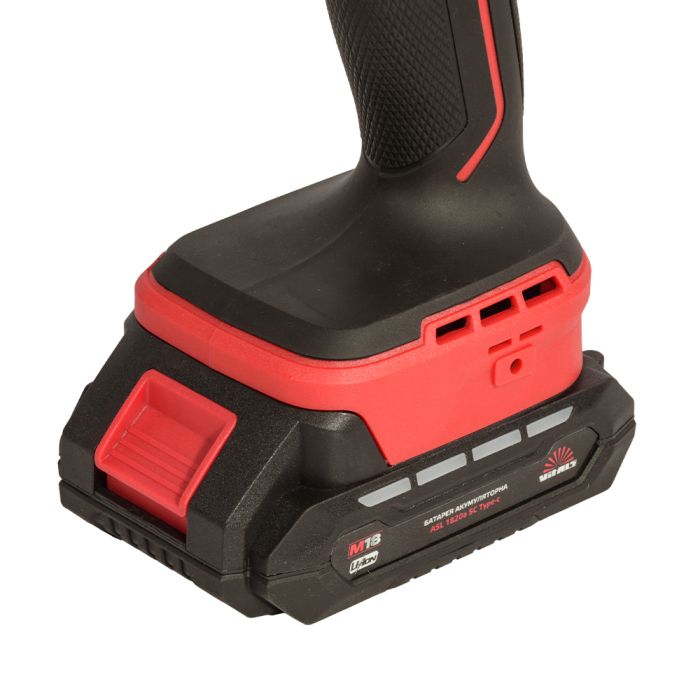 Дриль-шурупокрут акумуляторний Vitals Master AU 1835abc BL Kit