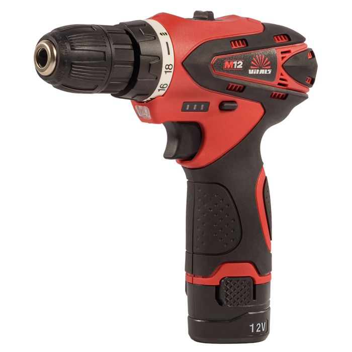 Дриль-шуруповерт акумуляторний Vitals AU 1221c Kit+