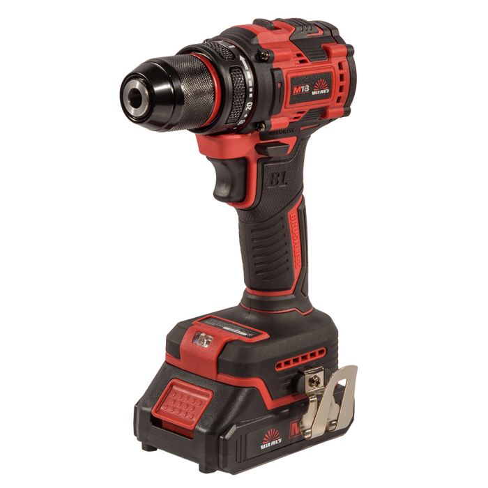 Дриль-шуруповерт акумуляторний Vitals Master AU 1832c BL Kit+