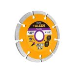 Диск алмазний сегментний 125×22,2×7 мм Basic Tolsen