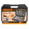 Набір головок торцевих 1/4 " та 1/2" 44 предмети INGCO INDUSTRIAL