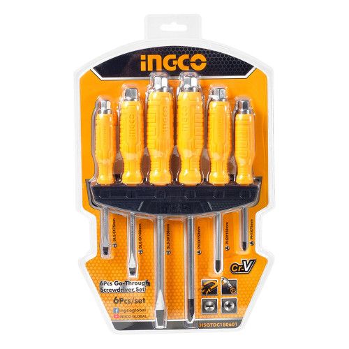 Набір ударних викруток 6 шт. INGCO