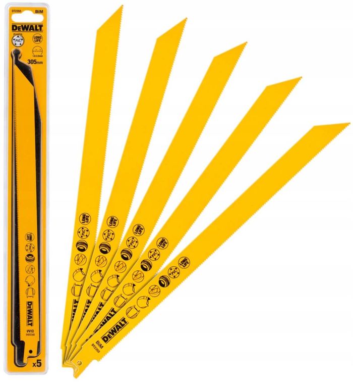 Полотно пильне біметалічне DeWALT DT2355