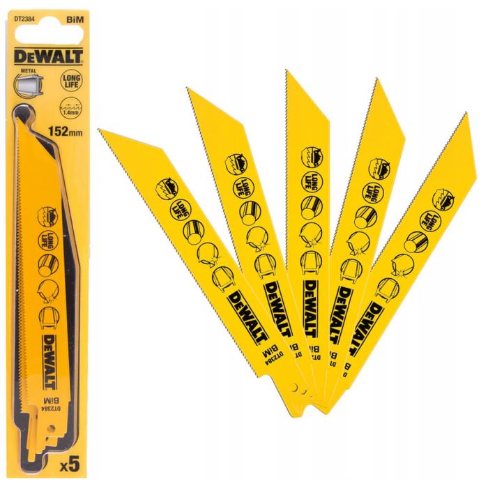 Полотно пильне біметалічне DeWALT DT2384