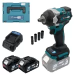Аккумуляторный гайковерт PROFI-TEC DTW500BL POWERLine (2×PT2040MP (4.0 Ач), зарядное устройство)